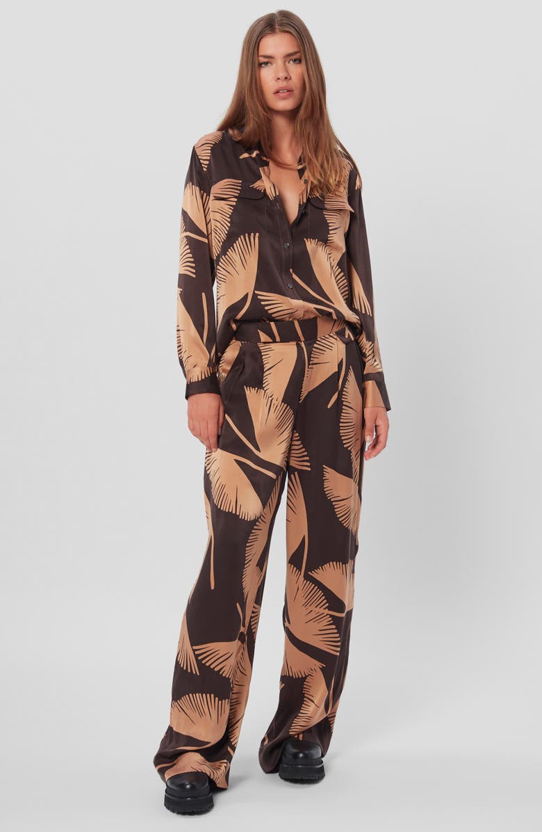 Fort Leaf Silk Pants
