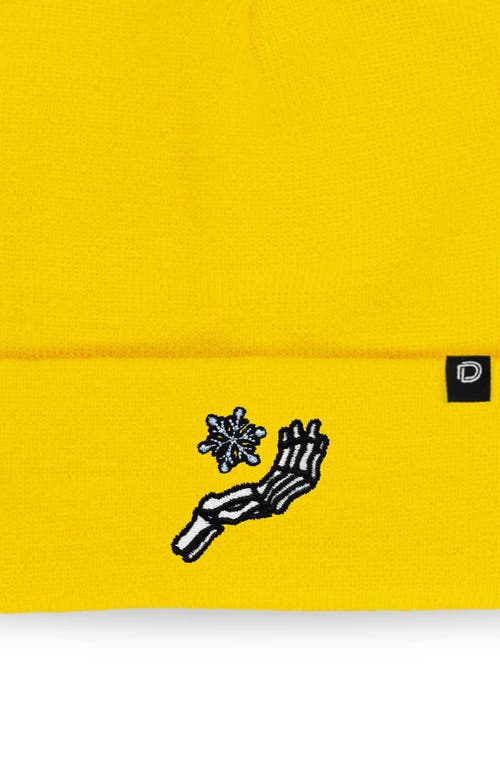 Dalix Chill Touch Beanie In Yellow