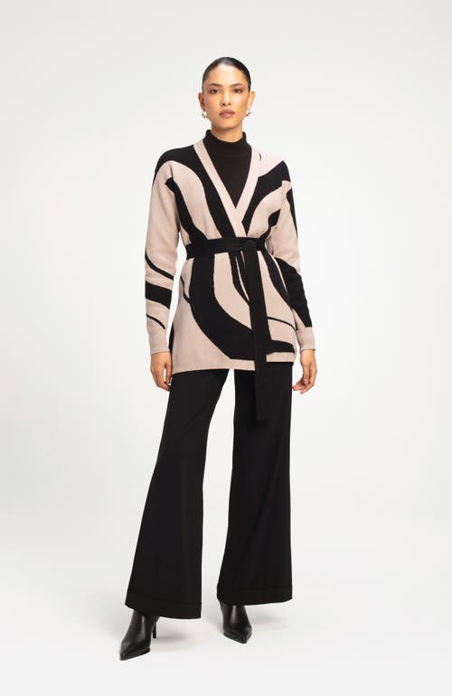 Diarrablu Elma Knit Cardigan In Luze Noir