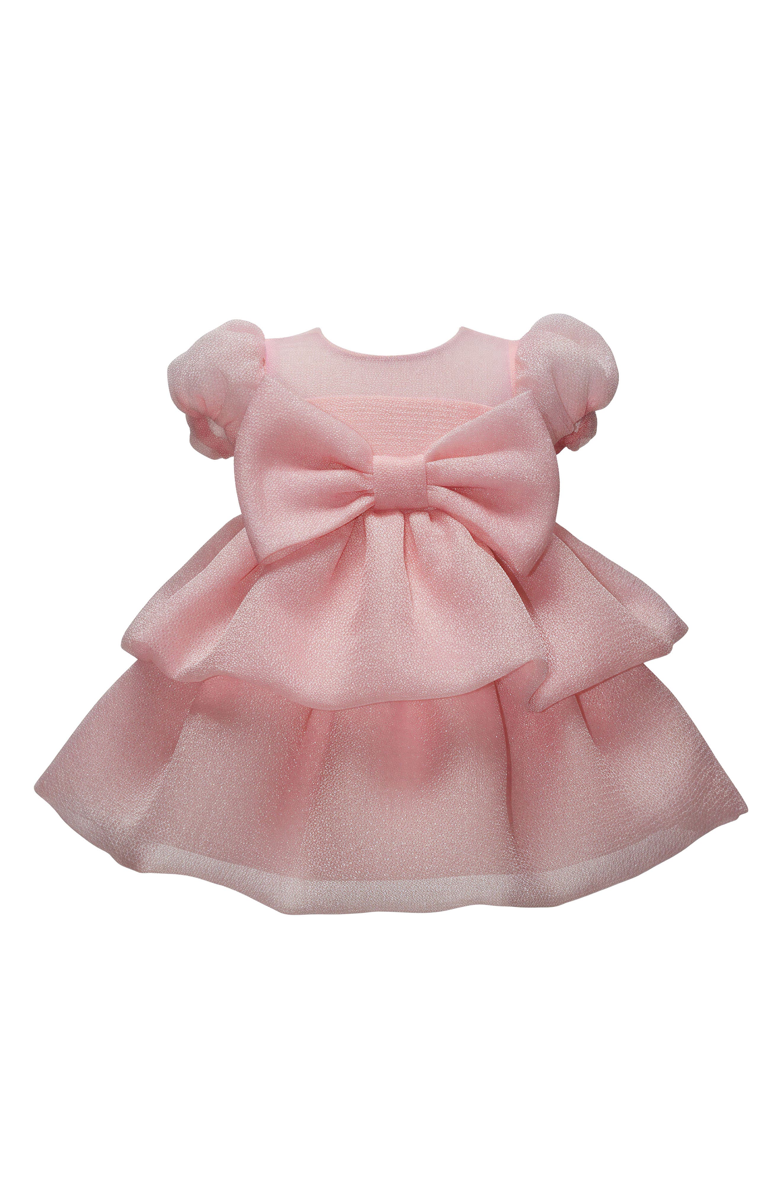 Layered Crinkled Party Dress