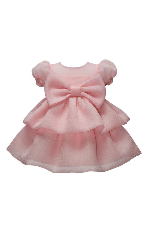 Layered Crinkled Party Dress