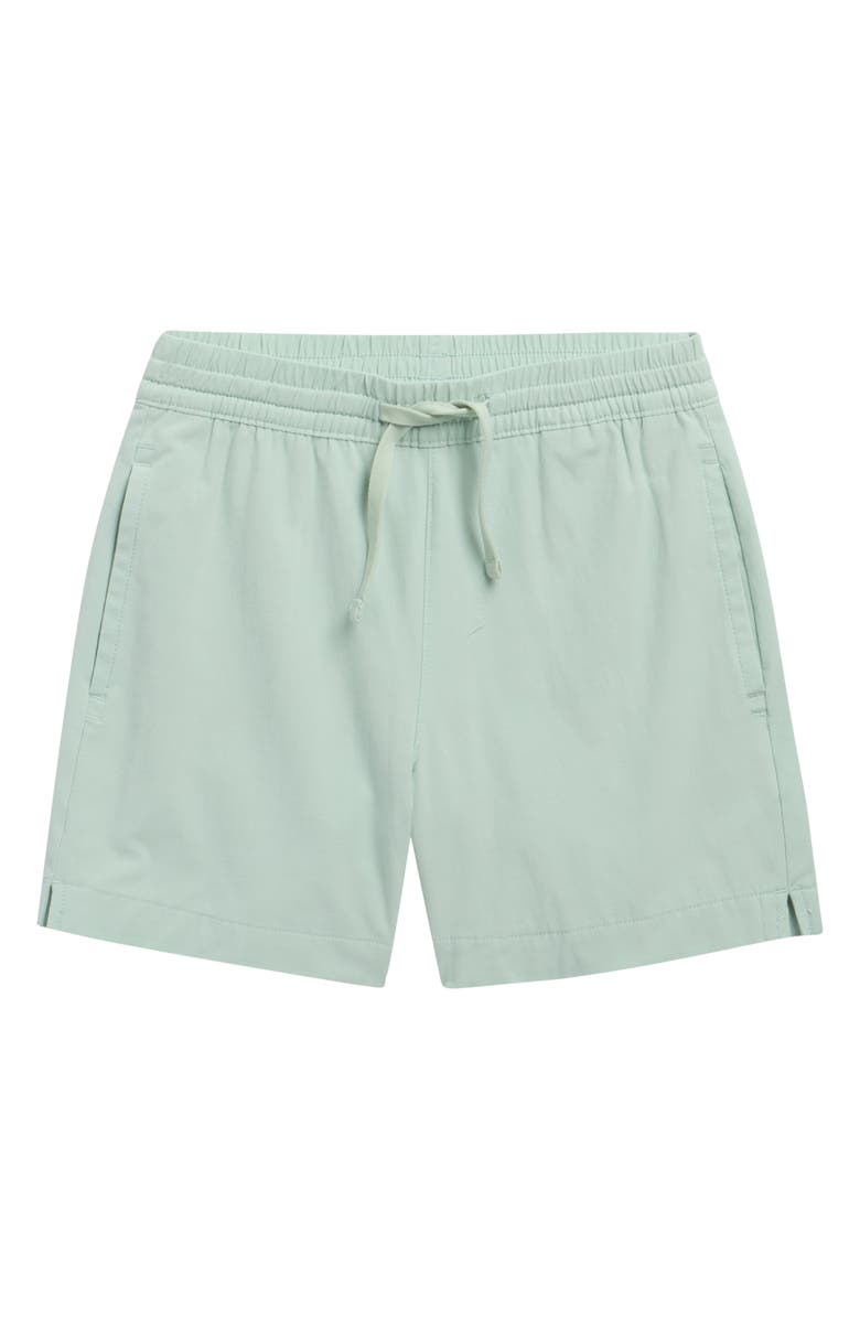 abercrombie kids Kids' Cotton Blend Shorts, Main, color, Silt Green