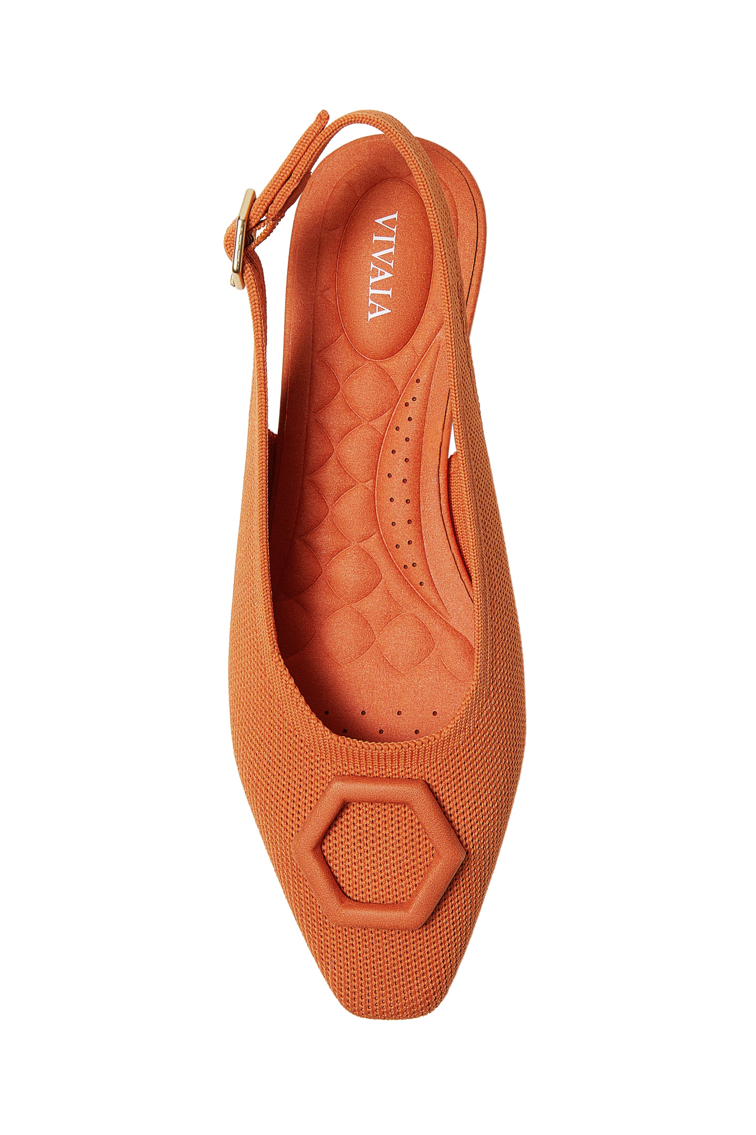 Kalina Mini Square-Toe Slingback Sandals, Alternate, color, APRICOT