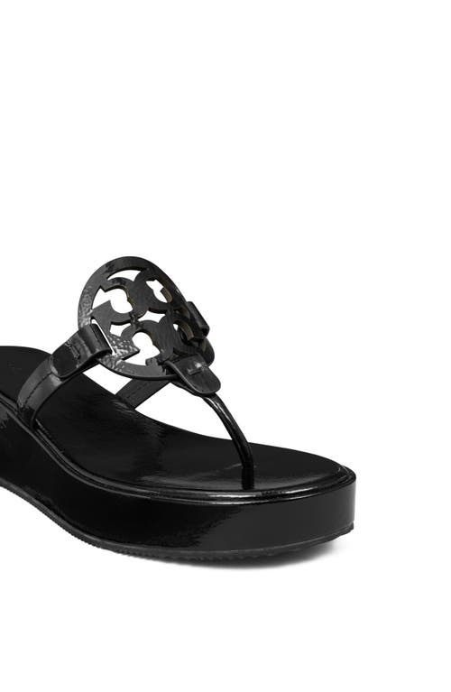 Tory Burch Miller Platform Wedge Flip Flop