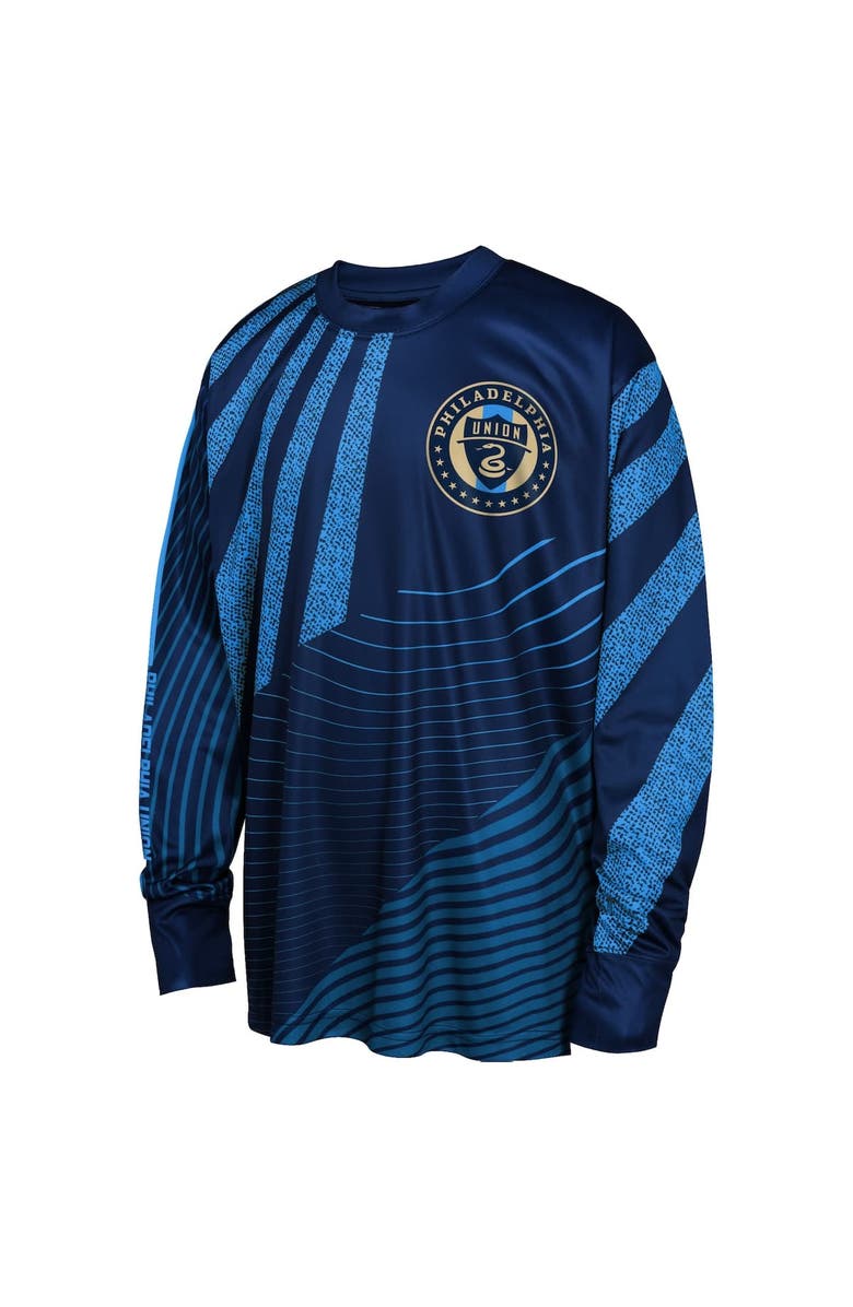 Outerstuff Youth Outerstuff Blue Philadelphia Union Nifty Netminder Long Sleeve T-Shirt, Alternate, color, Blue