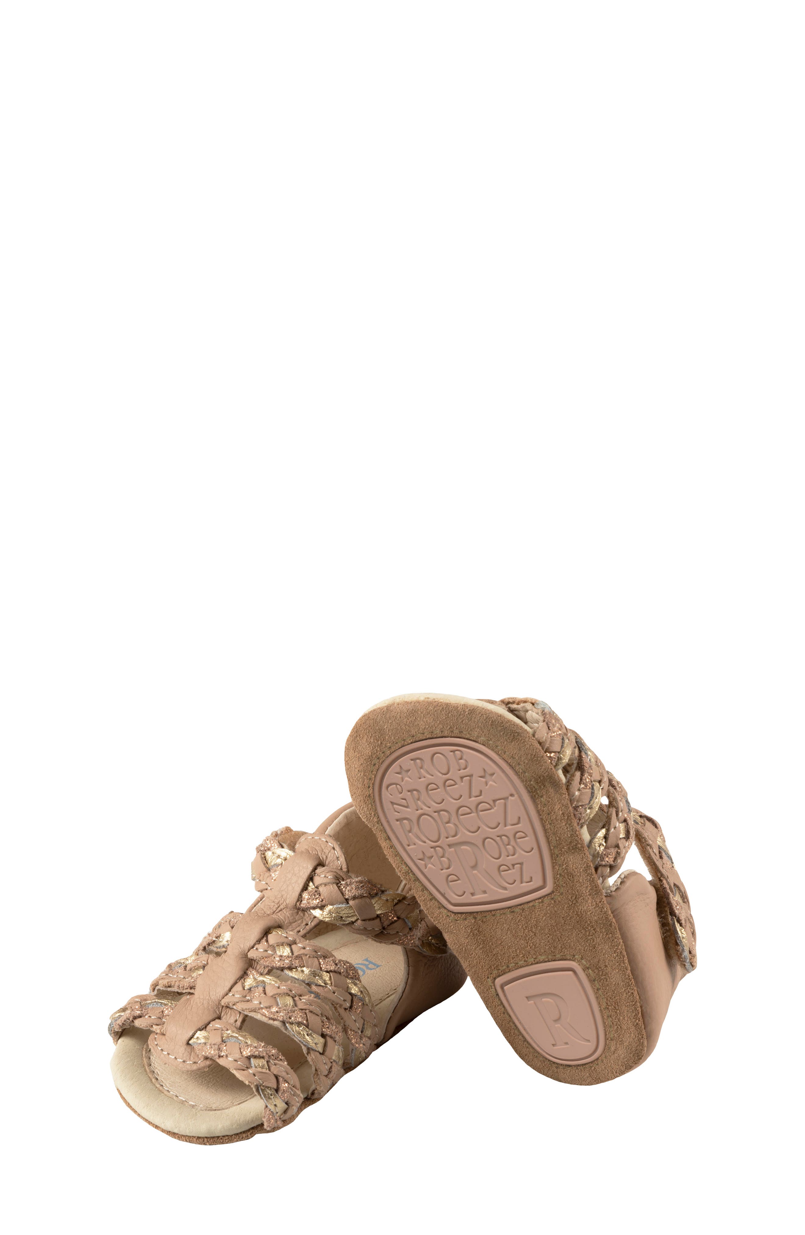 Robeez<sup>®</sup> Rae Crib Sandal, Alternate, color, 
