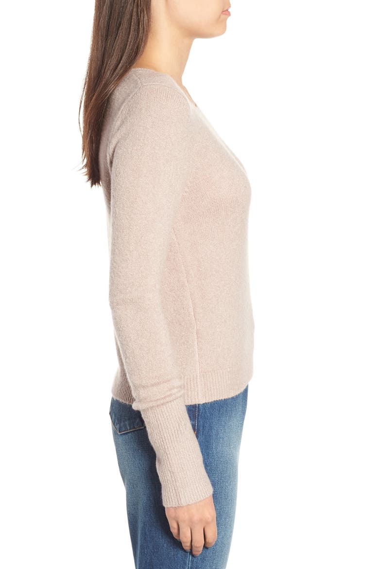 Crewneck Sweater, Alternate, color, TAN ETHEREA