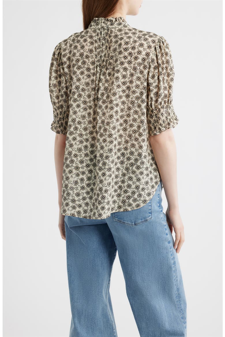 Dakota Floral Shirt, Alternate, color, CREAM FLORA