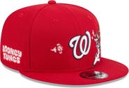 New Era Men's New Era Red Washington Nationals Looney Tunes Bugs Bunny 9FIFTY Snapback Hat