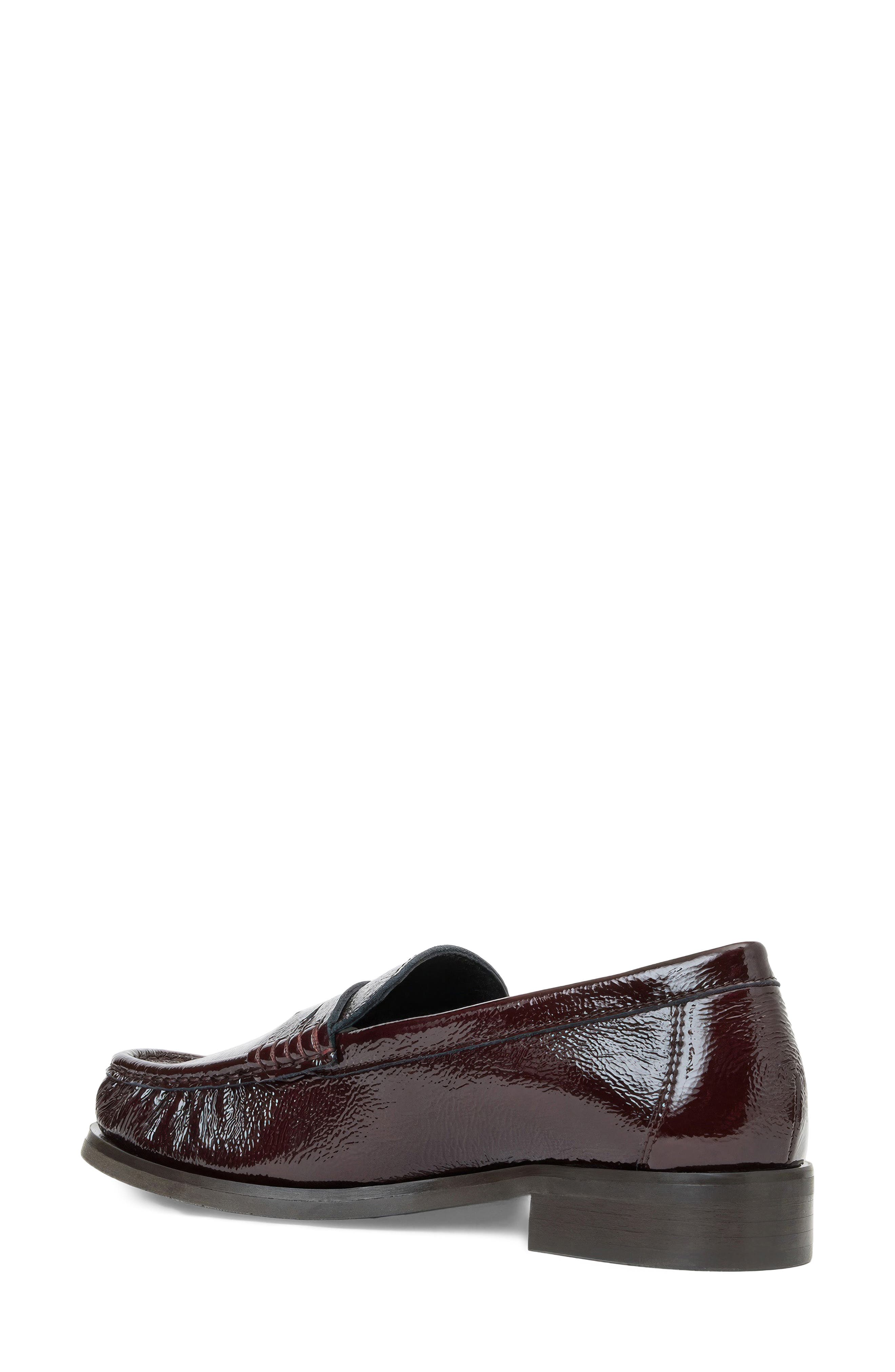 Tabitha Water Repellent Penny Loafer, Alternate, color, BROWN NAPLAK