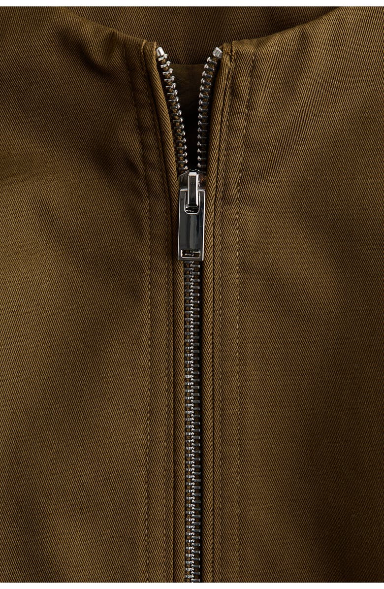 H&M Twill Gilet, Alternate, color, Dark Golden Olive