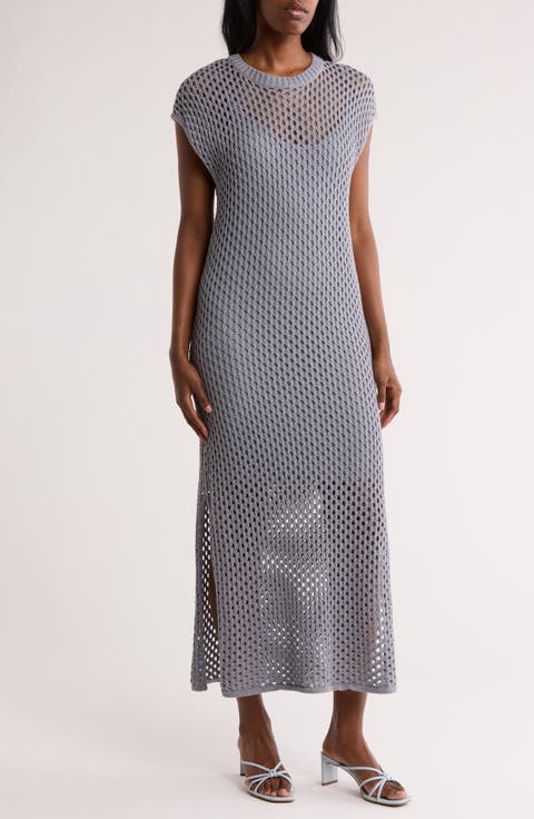 Nova Open Stitch Maxi Dress