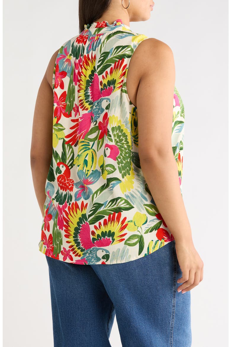 Wissa Tropical Print Top, Alternate, color, BRIGHT-MULTI