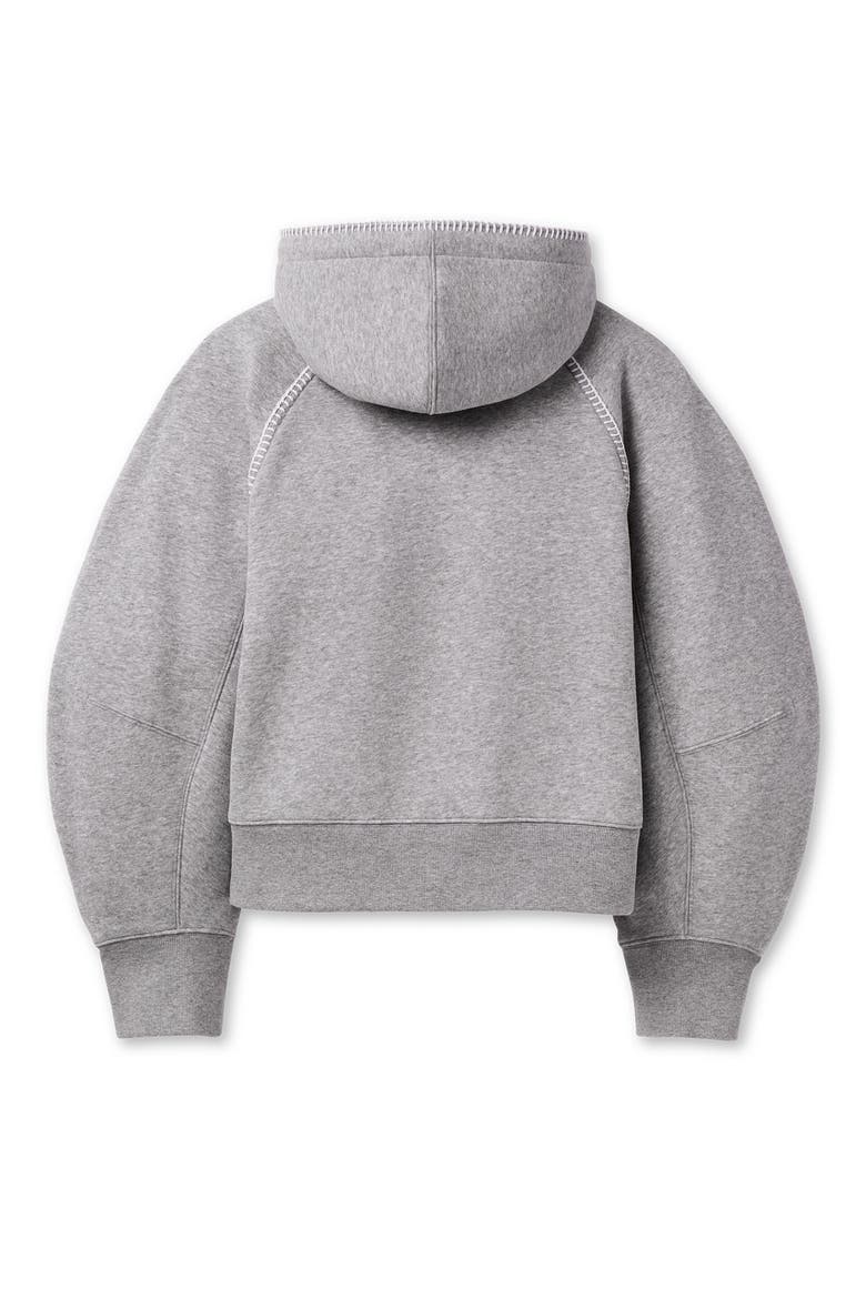 Classic Full Zip Hoodie, Alternate, color, GREY HEATHER