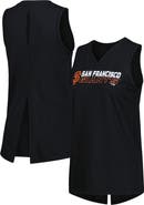 LEVELWEAR Women's Levelwear  Black San Francisco Giants Paisley Chase V-Neck Tank Top