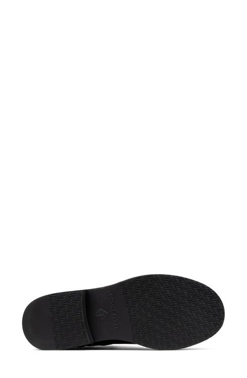 Donald Pliner Speed Lace Up Buckle Boot In Black