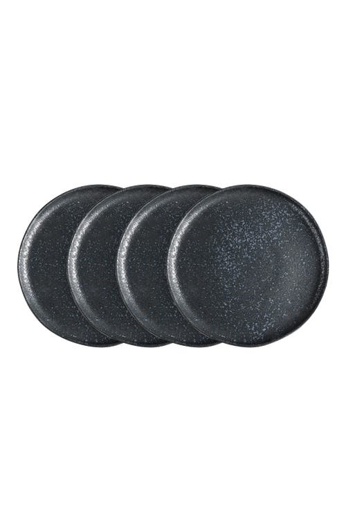 Stone Lain Tom Stoneware 4-piece Salad Plate Set In Multi