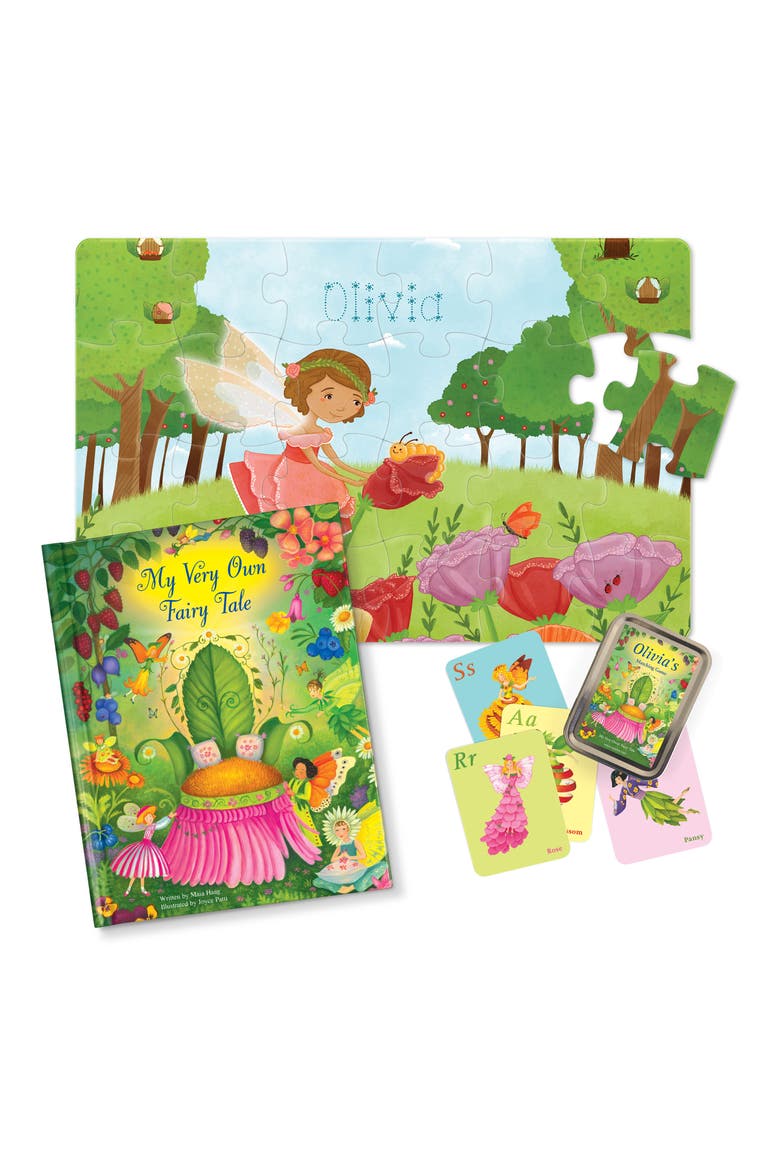 'My Very Own Fairytale' Personalized Book, 24-Piece Puzzle & Game Set, Main, color, MULTI