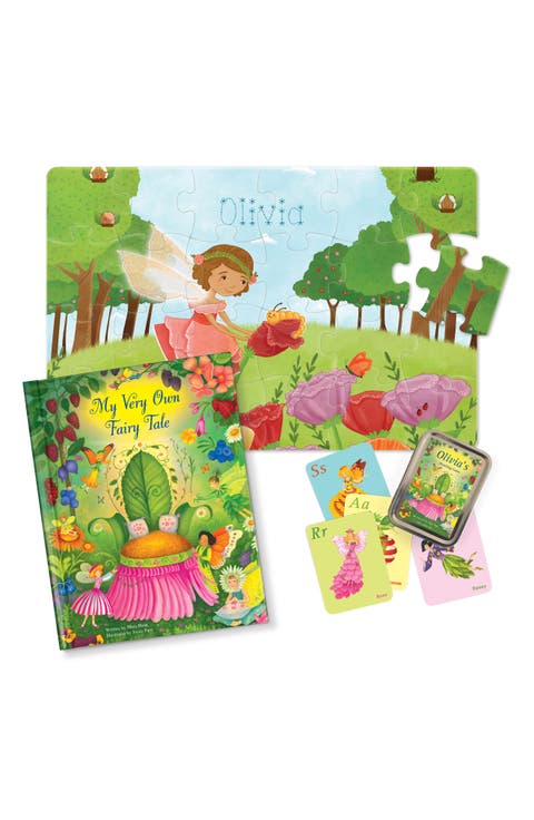 'My Very Own Fairytale' Personalized Book, 24-Piece Puzzle & Game Set