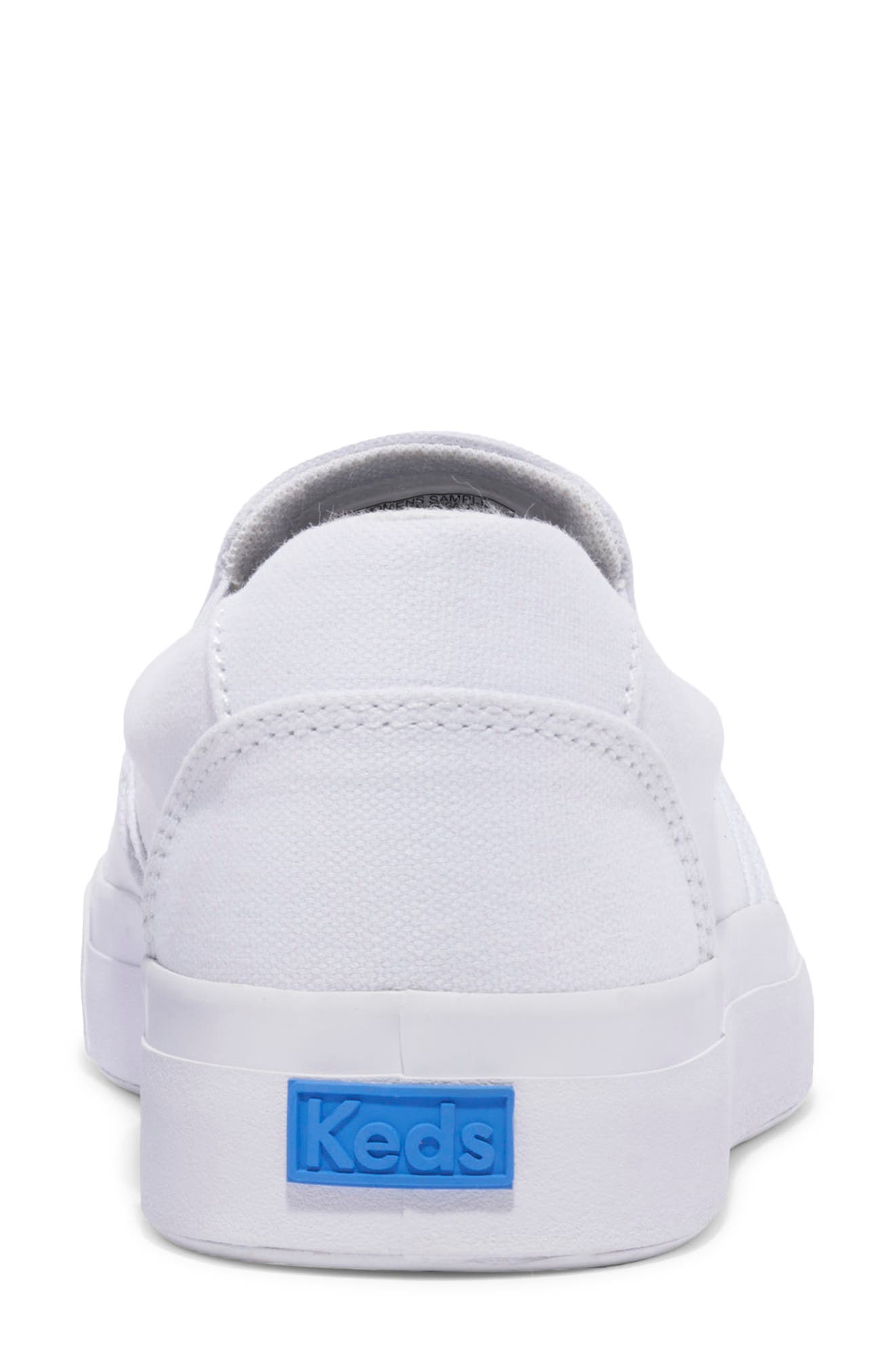 Keds<sup>®</sup> Pursuit Slip-On Sneaker, Alternate, color, White Canvas