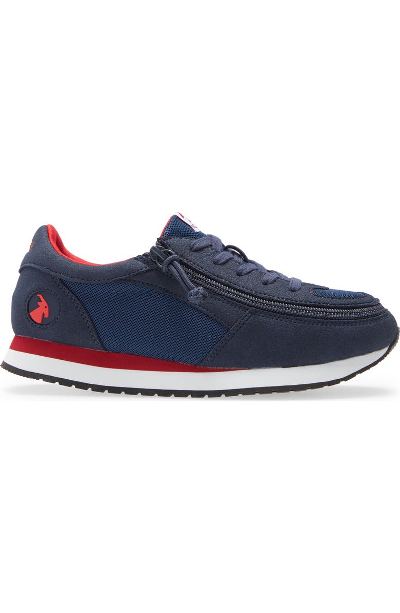 BILLY Footwear Billy Jogger Sneaker, Alternate, color, Navy / Red