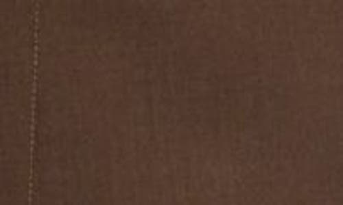 Paisley & Gray Downing Slim Fit Flat Front Dress Pants In Brown