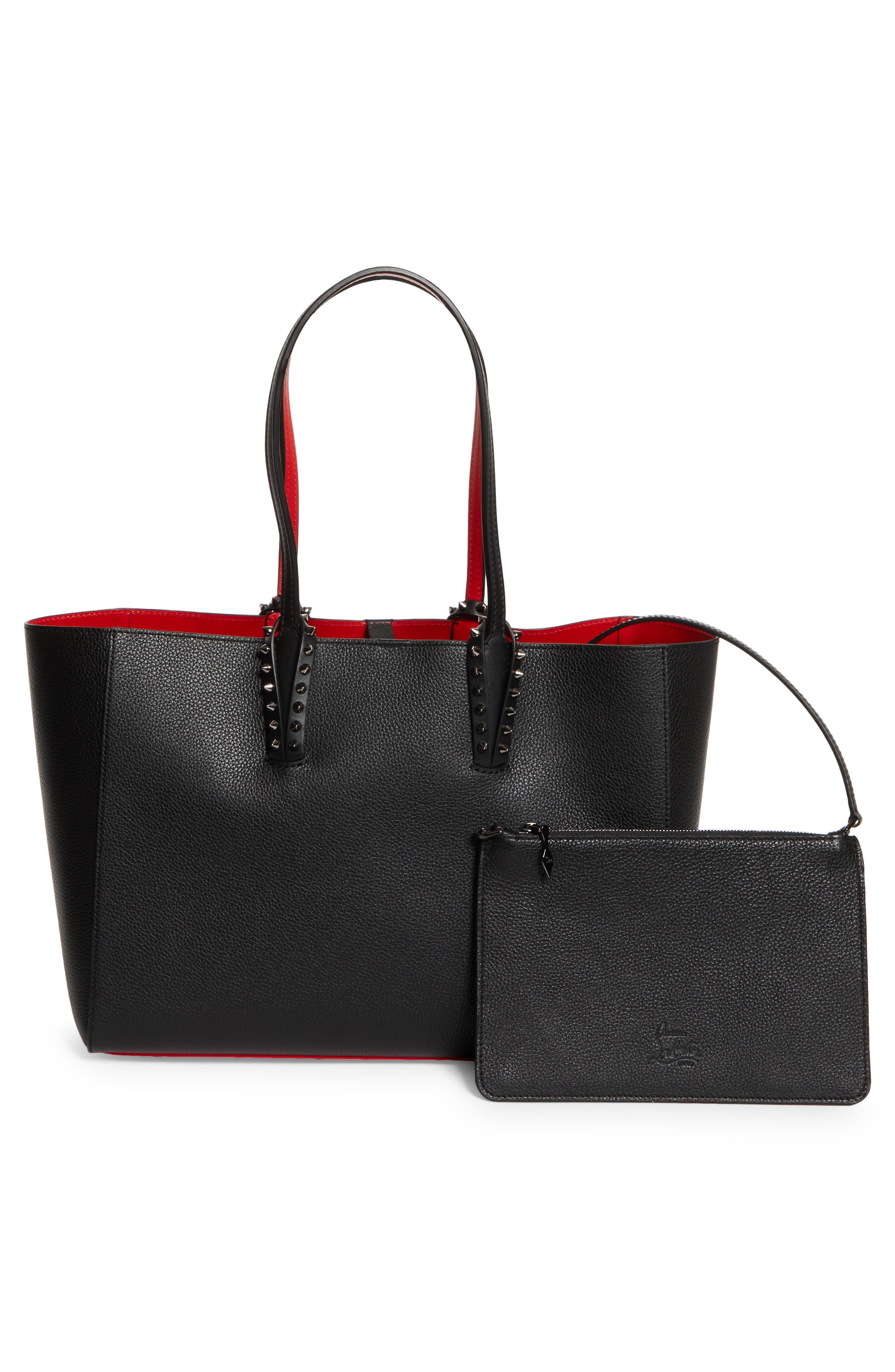 Christian Louboutin Small Cabata Soft Leather Tote | Nordstrom