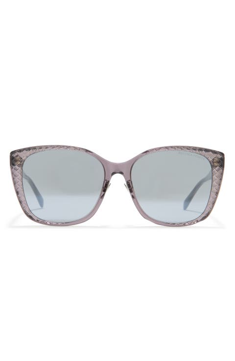 56mm Square Sunglasses
