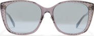 Bottega Veneta 56mm Square Sunglasses