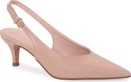 BERNESS Clarabelle Pointed Toe Slingback Pump