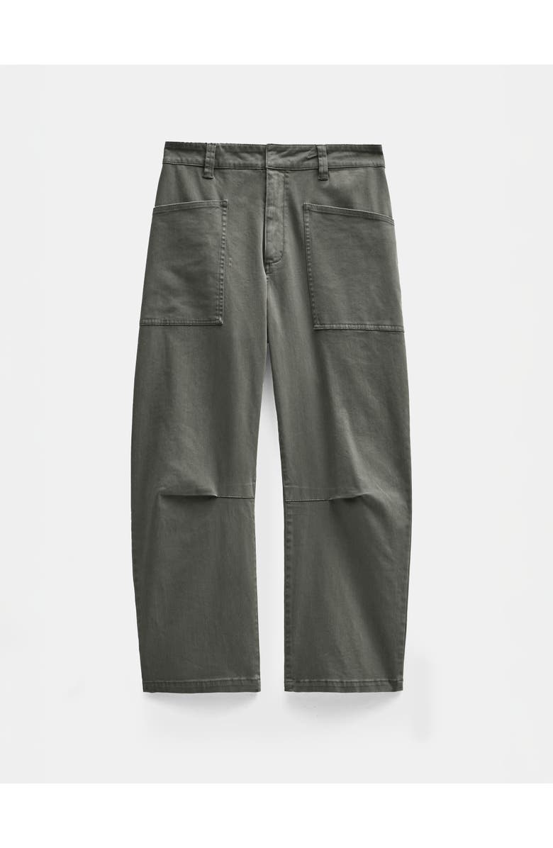 Hush Cordi Barrel Leg Pants, Alternate, color, Dark Khaki Green