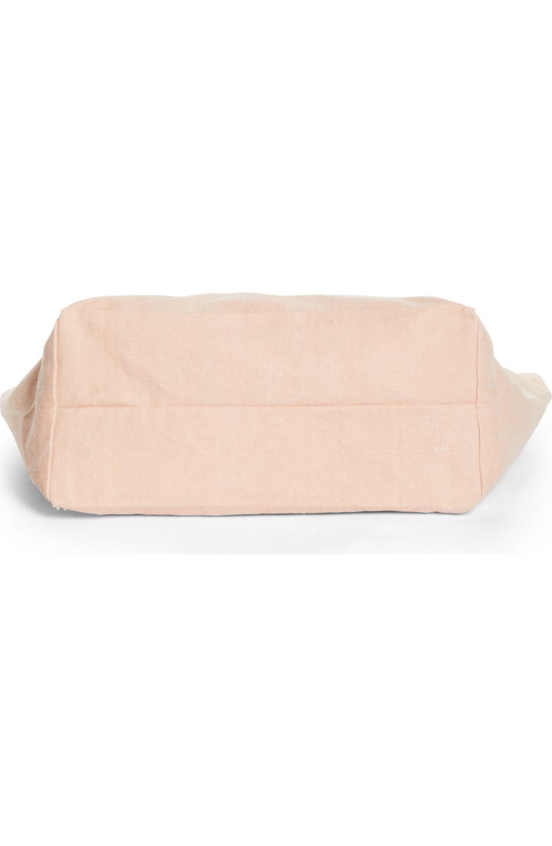 Isabel Marant Yenky Embroidered Logo Canvas Tote, Alternate, color,