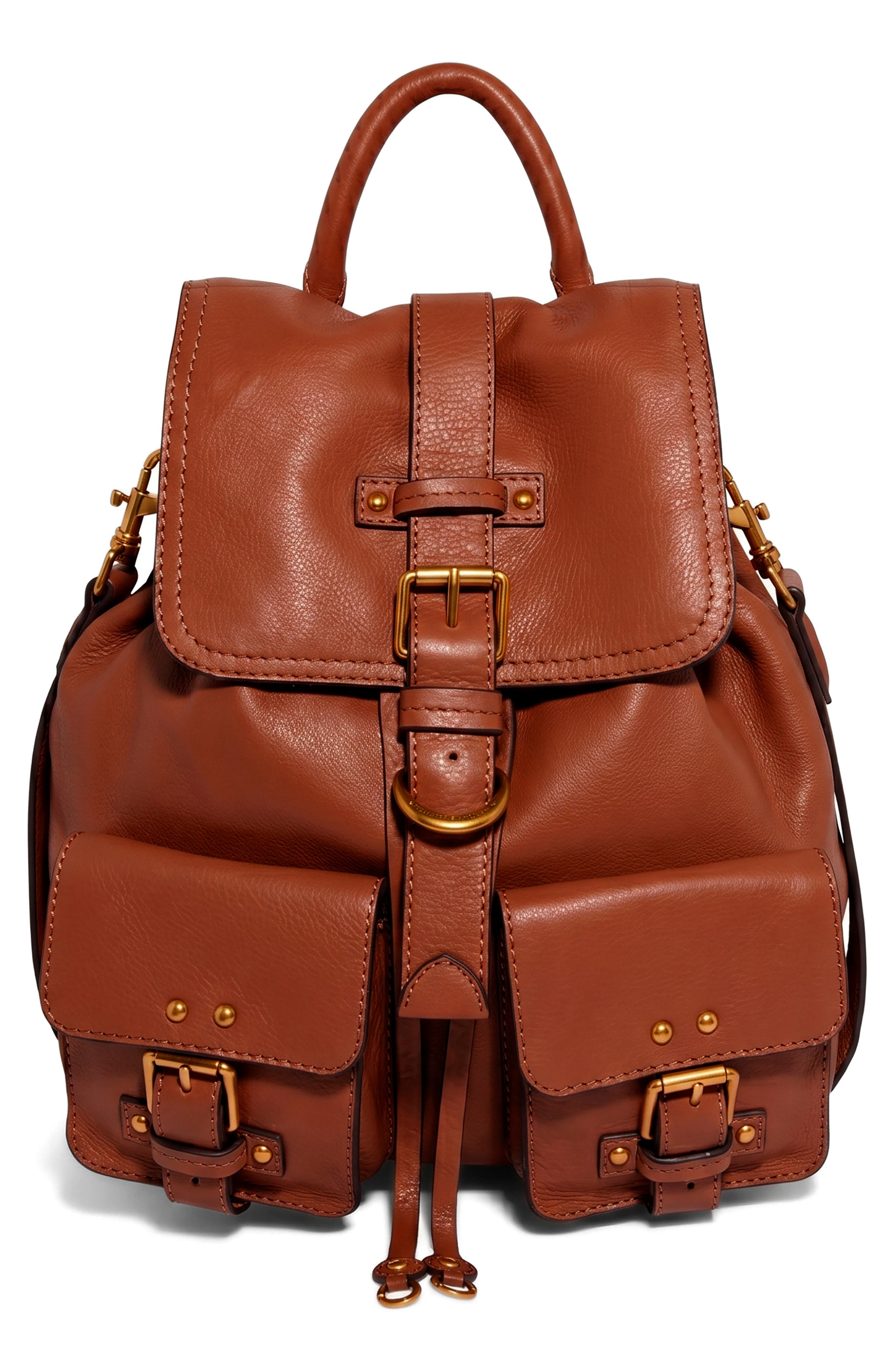 AIMEE The Saddle Up Leather Backpack
