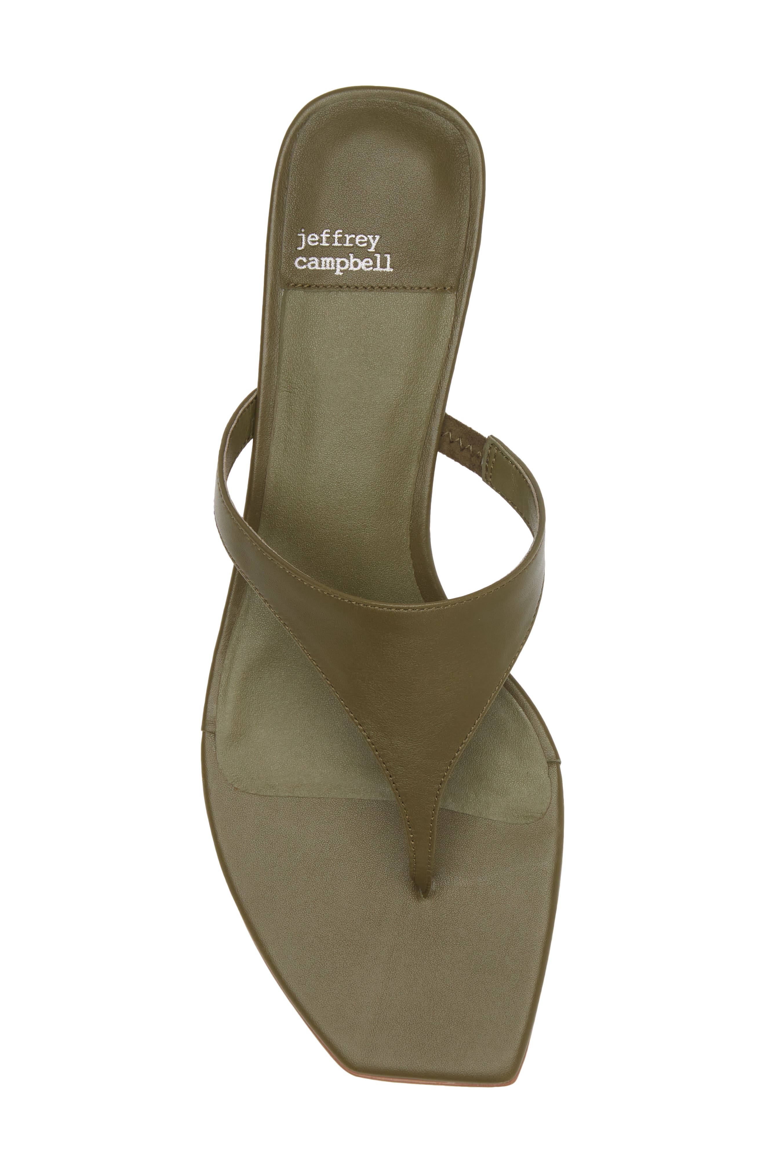 Glenda Flip Flop, Alternate, color, GREEN TAN STACK