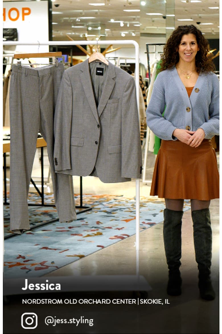 Stretch Virgin Wool Suit video