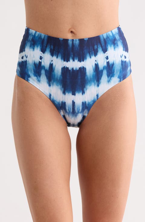 Reversible High Waist Bikini Bottoms