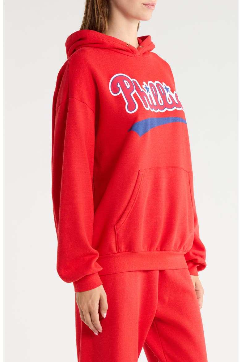 Philadelphia Phillies Graphic Hoodie, Alternate, color, RED