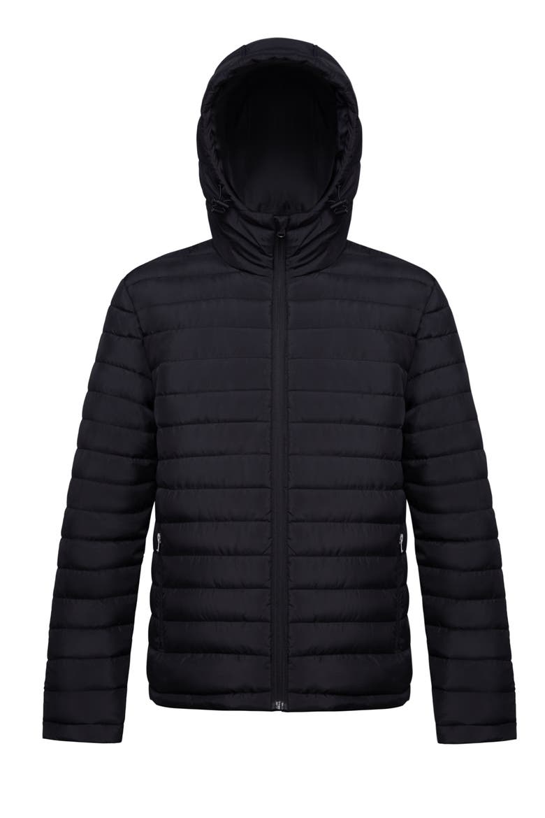 Midweight Puffer Jacket, Alternate, color, Black