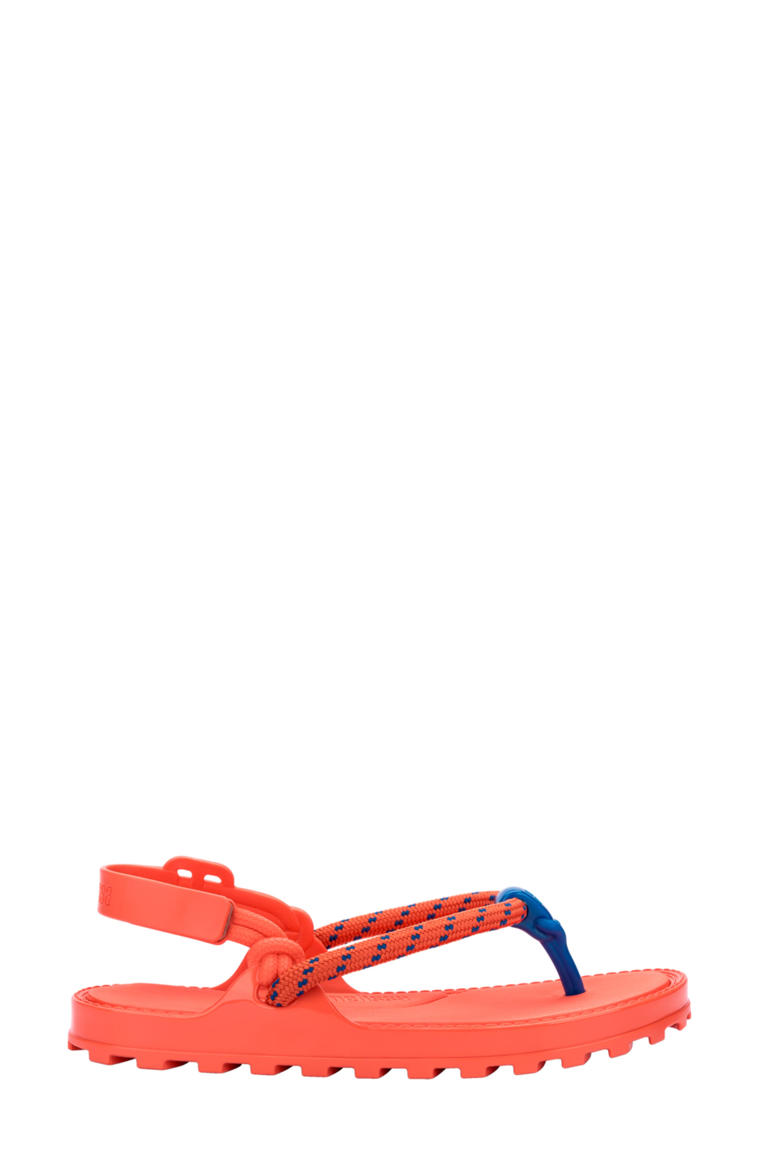 Bond Sandal, Alternate, color, ORANGE/ BLUE