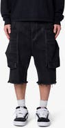 mnml Baggy Waxed Cargo Shorts