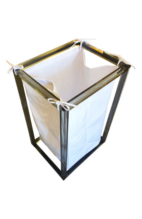 Lucite Hamper