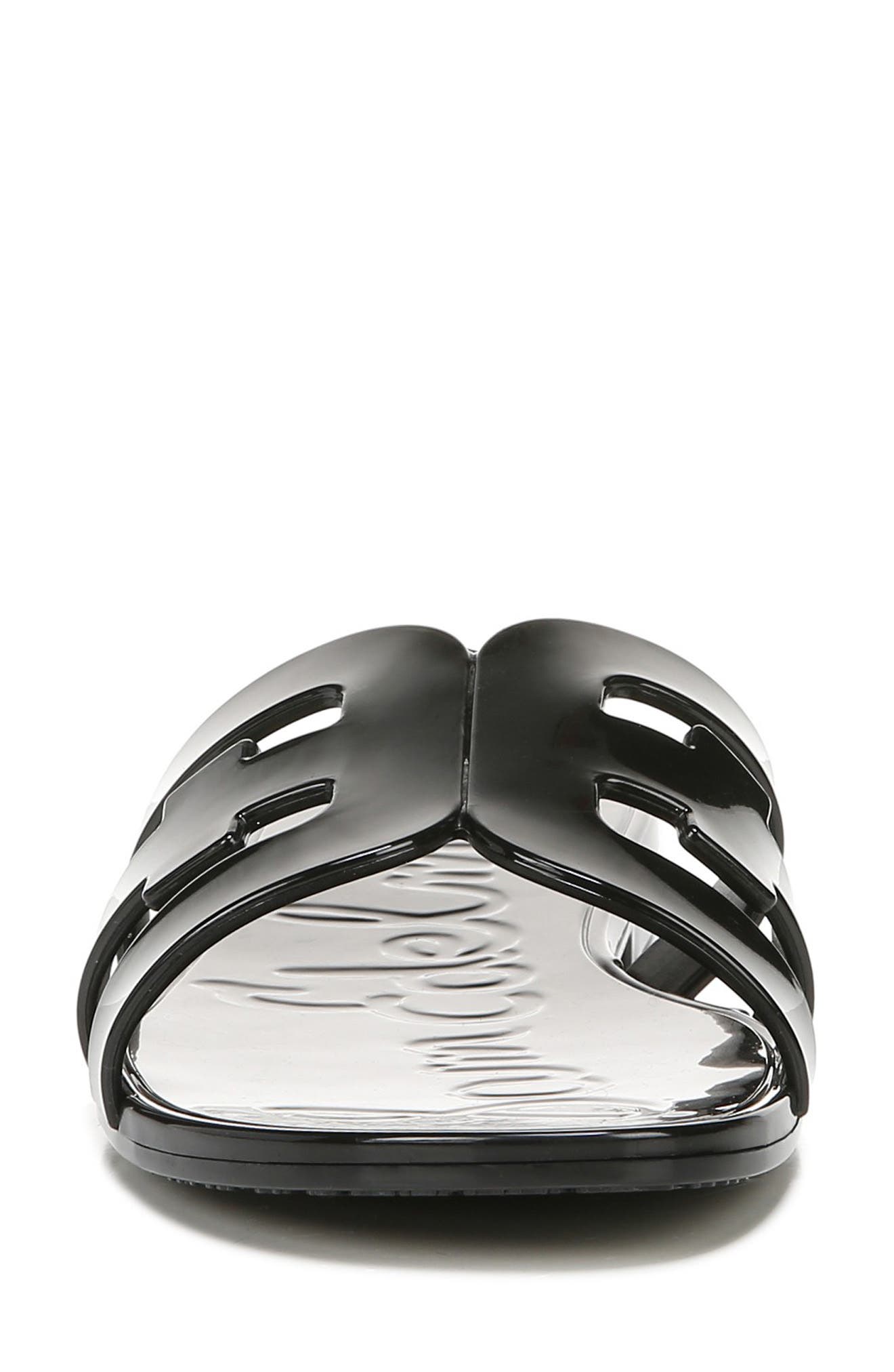 Sam Edelman Bay Jelly Slide Sandal, Alternate, color, Black