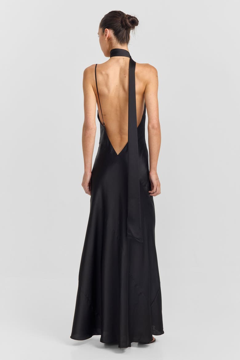 Josette Maxi Dress, Alternate, color, Black
