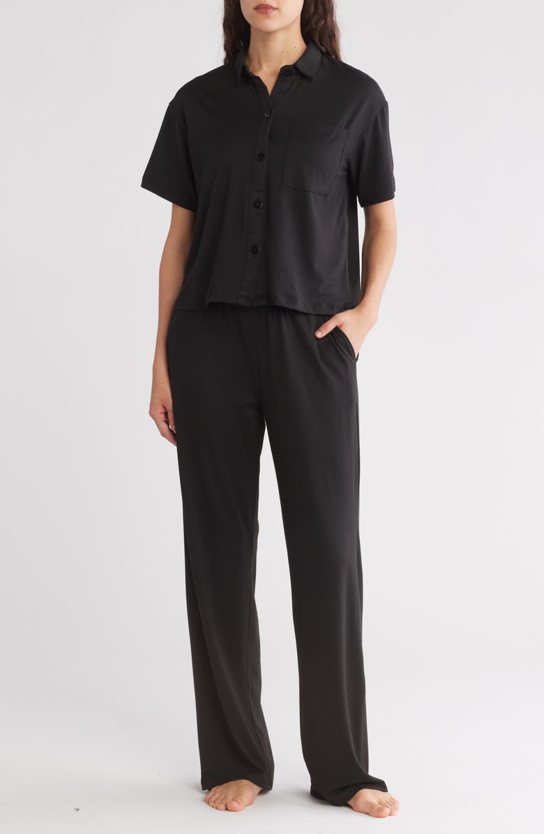 Tart Brushed Cosetto Long Pajamas, Main, color, 