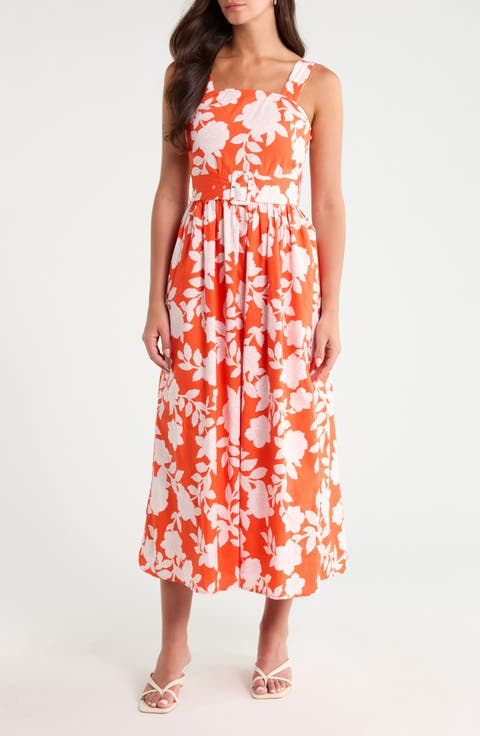 Avril Floral Cotton Dress