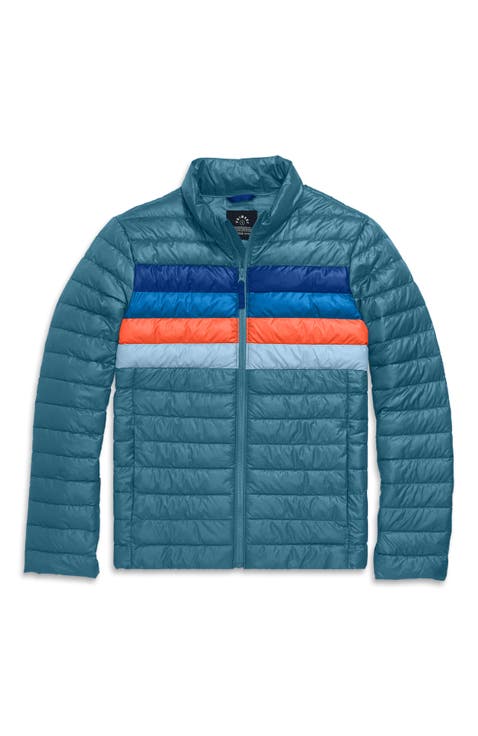Grown-Ups Puffer Jacket In Stripe