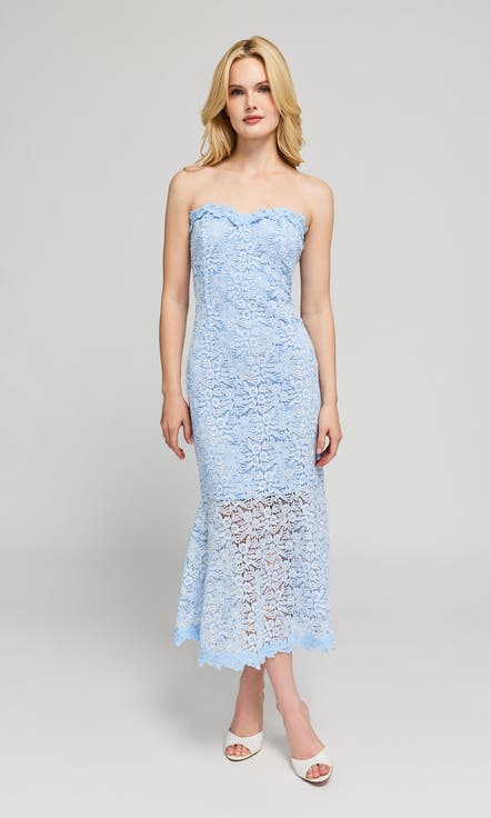 Makaia Two Tone Lace Dress