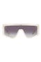 99mm Gradient Flat Top Sunglasses