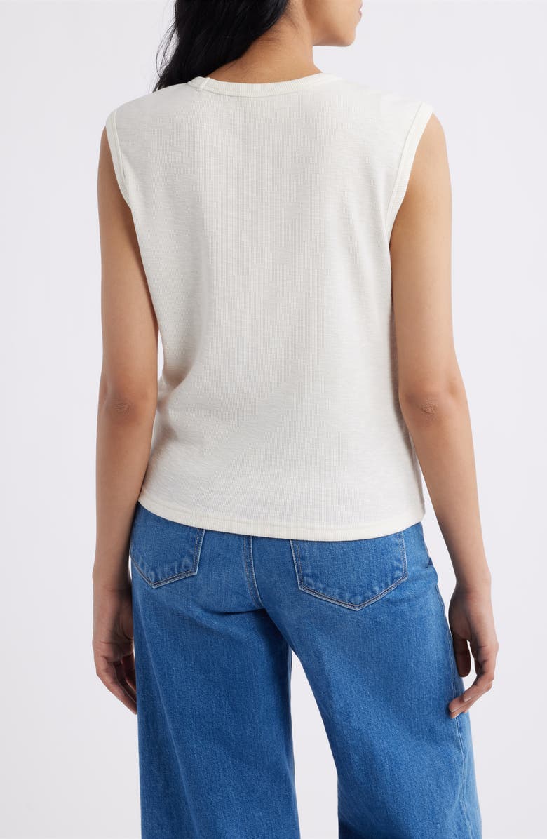 CITY BLUES Rib Acid Wash Tank, Alternate, color, Cream