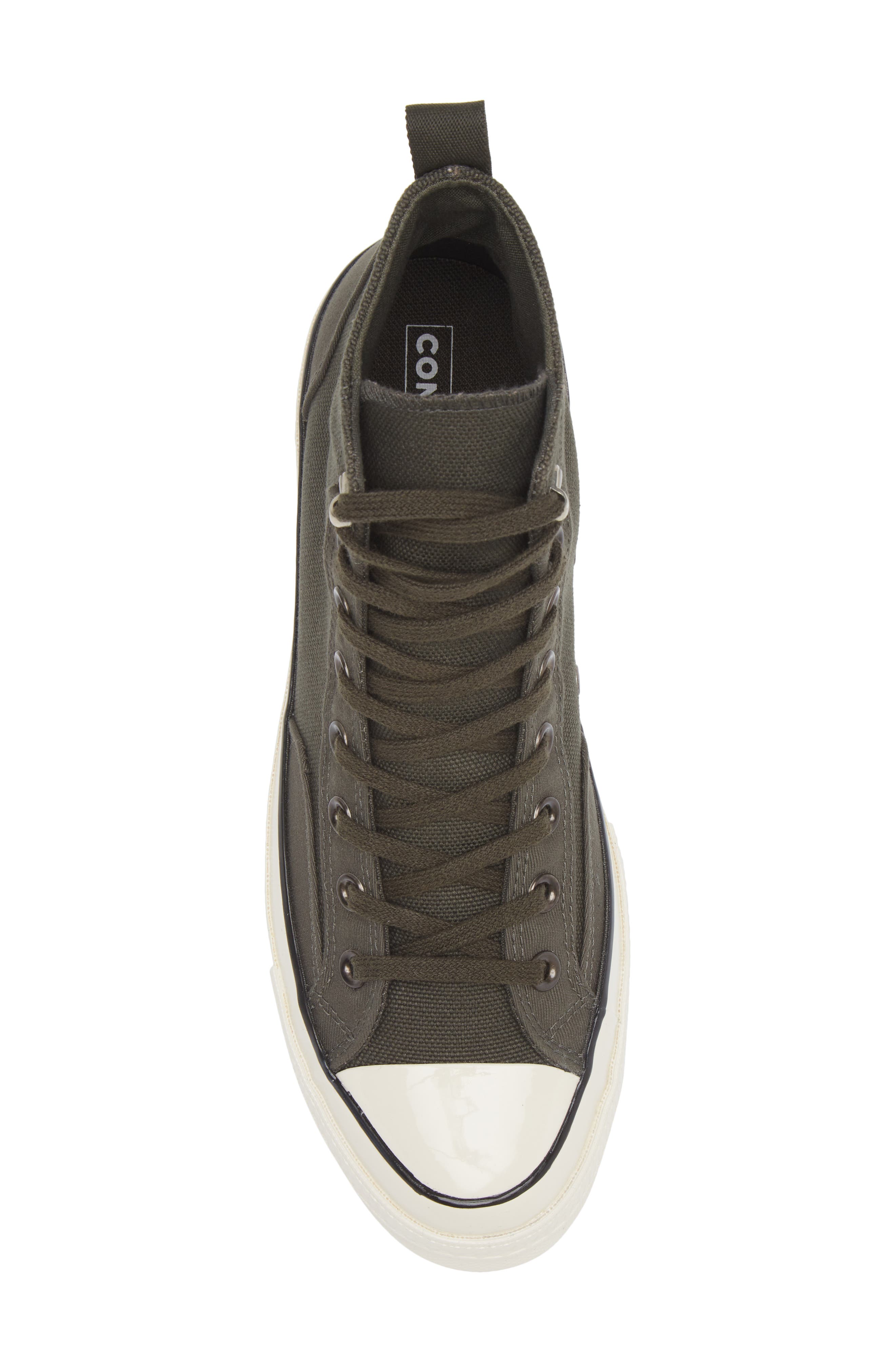 Chuck Taylor® All Star® 70 High Top Sneaker, Alternate, color, CAVE GREEN/ CAVE GREEN/ EGRET